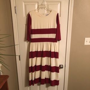 Chic Lady Dress in Red